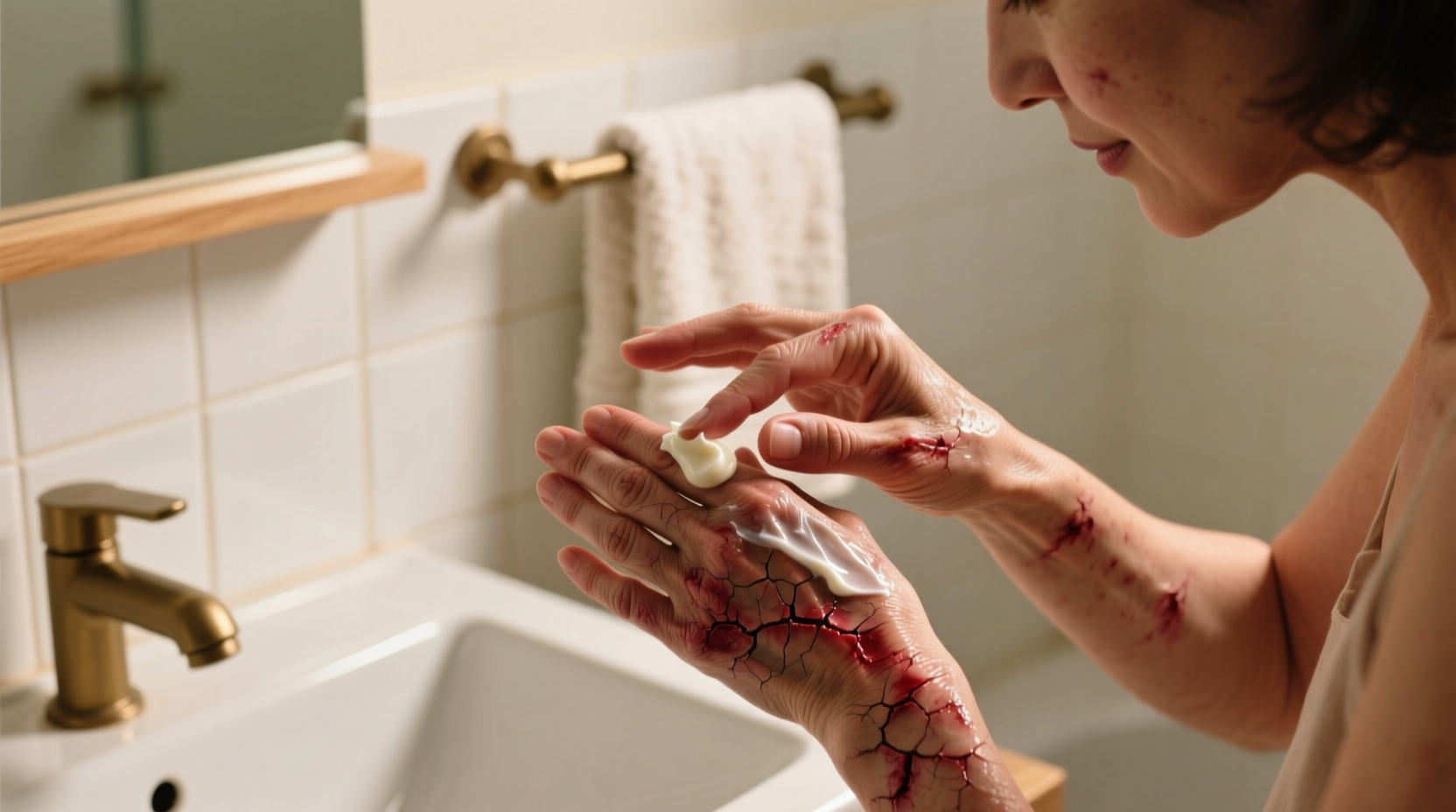 whats the best lotion for over washed hands