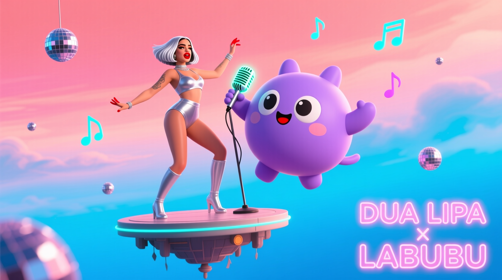 what labubu does dua lipa have