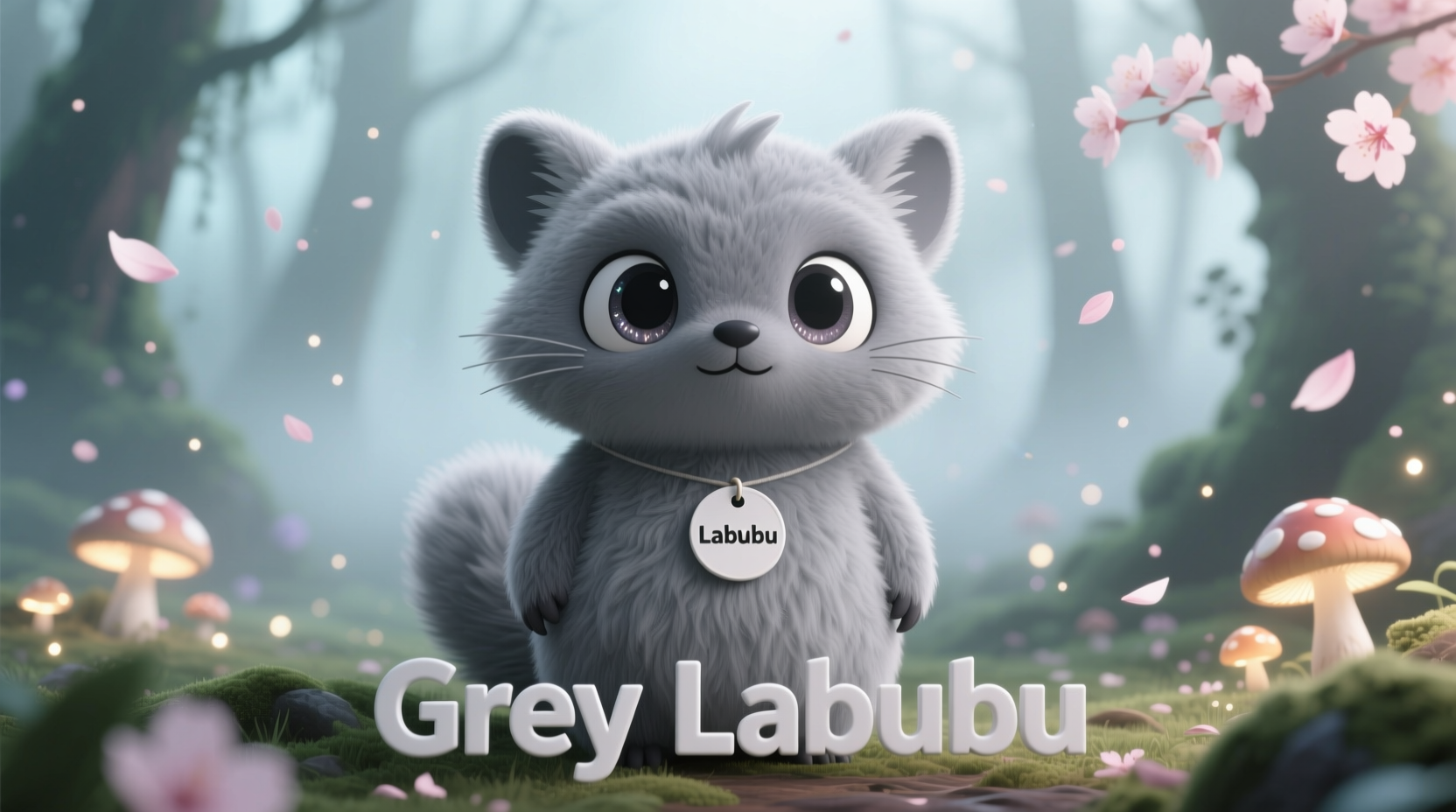 what is the grey labubu name