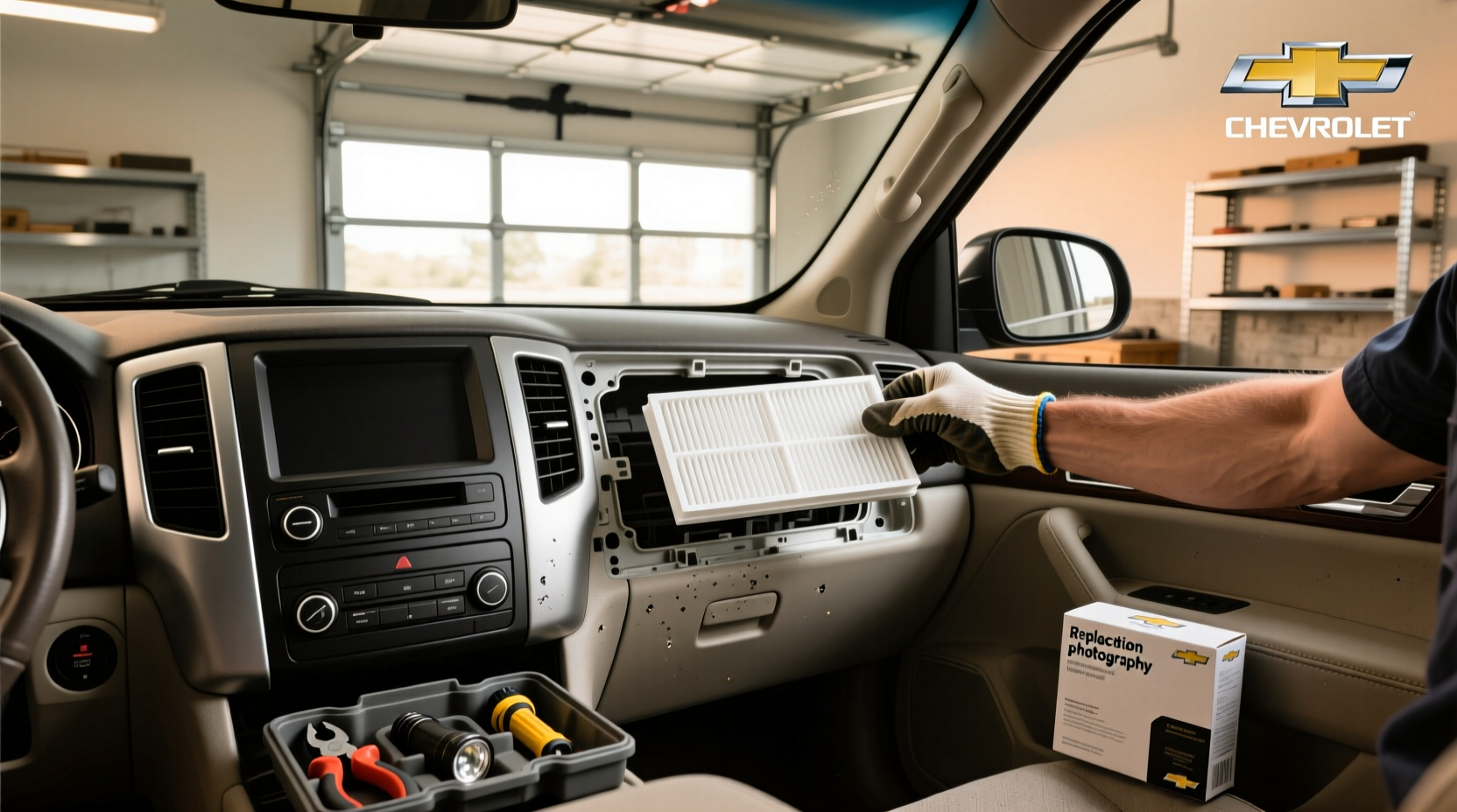 2010 traverse cabin air filter check replace guide