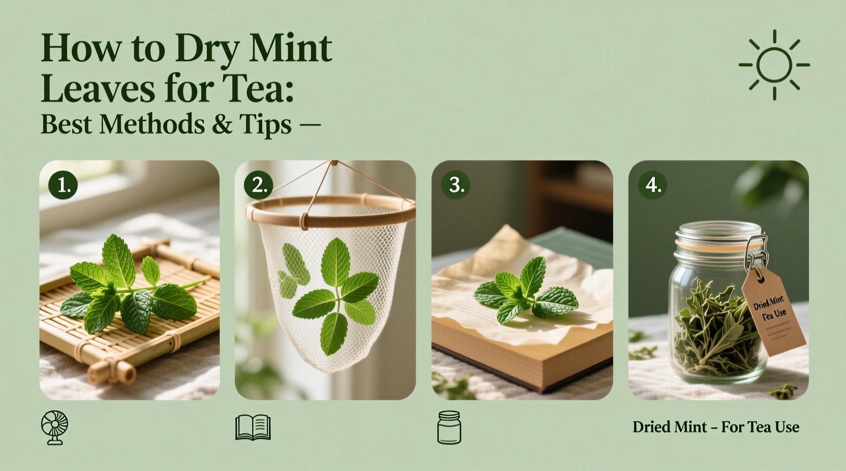 How to Dry Mint Leaves for Tea: Best Methods & Tips