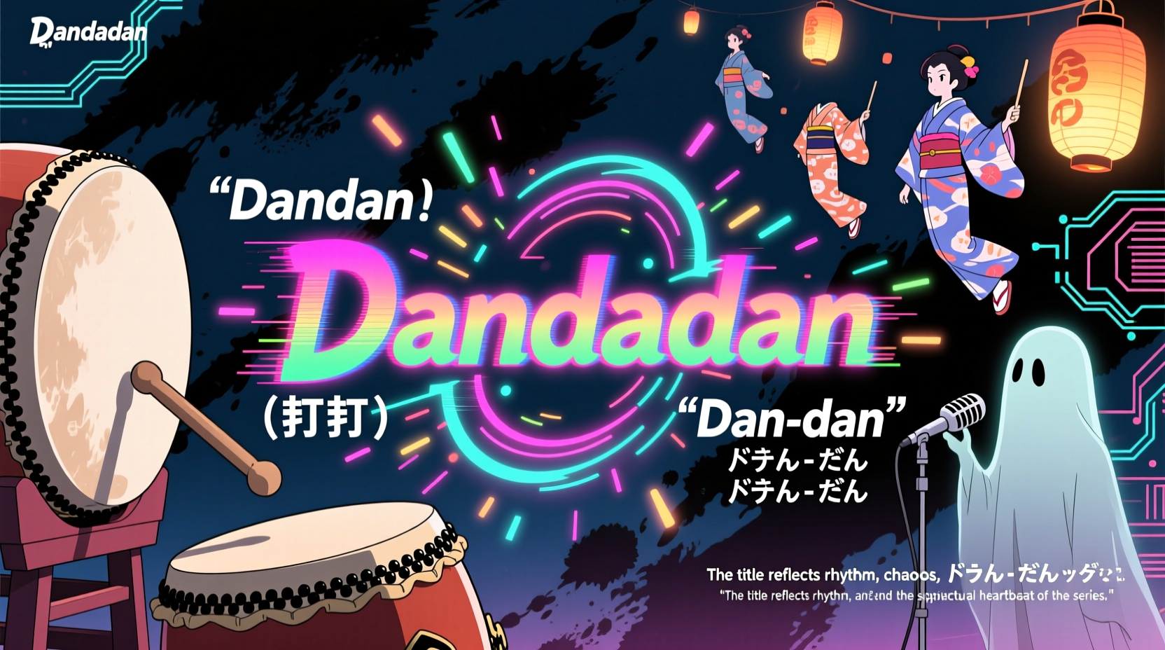 why is dandadan called dandadan meaning title origins