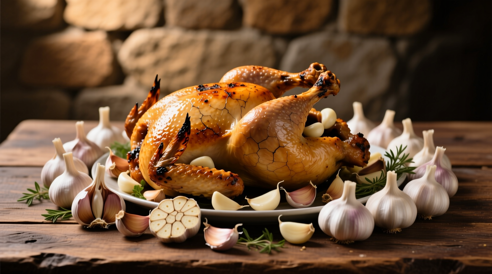 chicken with 40 cloves of garlic