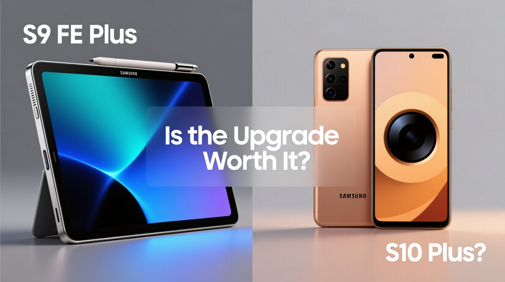 samsung tab s9 fe plus vs s10 plus is the new model worth the upgrade or is the s10 still king