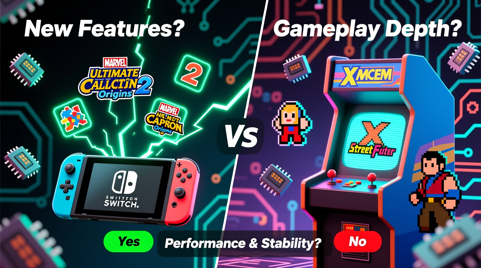 is the new marvel vs capcom collection worth it on switch or should i stick with older games