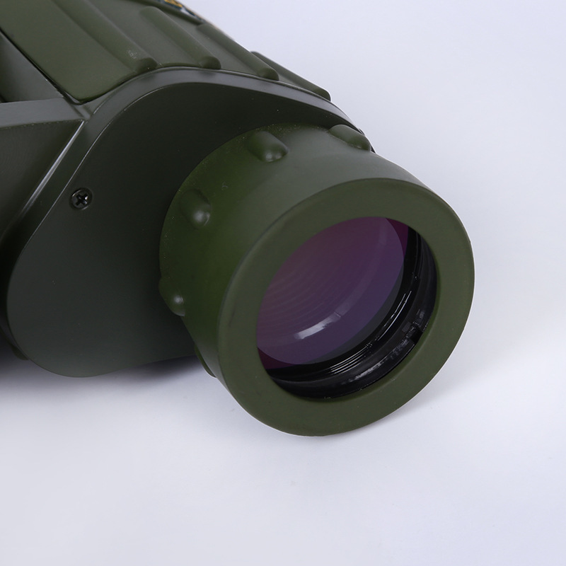 军用10x50双筒望远镜长距离响铃高倍双筒望远镜户外活动全涂层金属