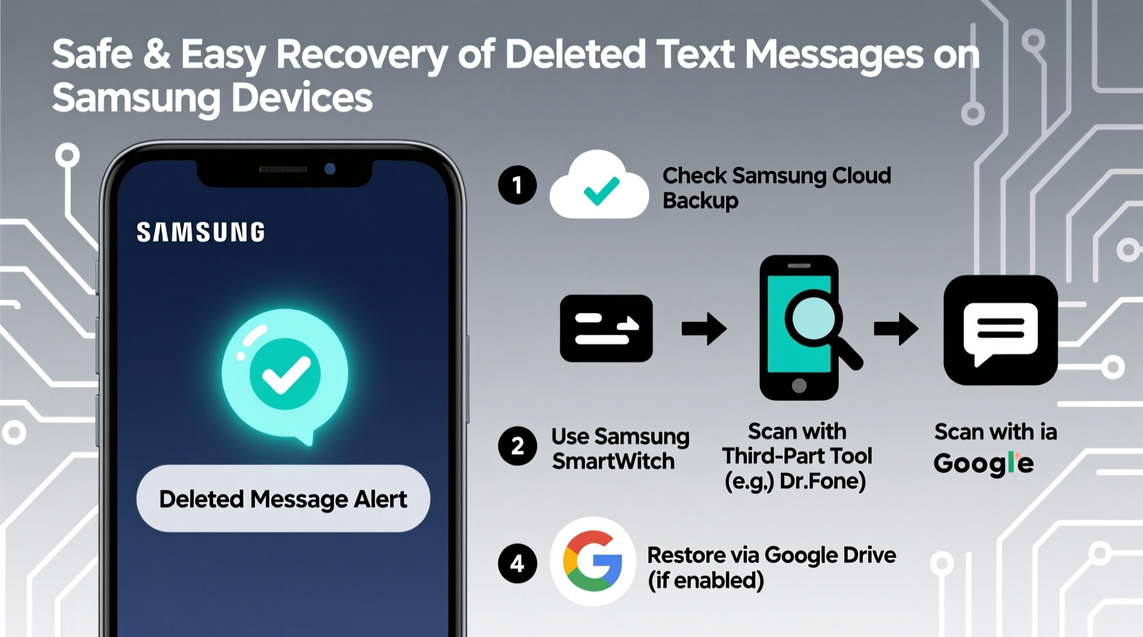 effective methods to recover deleted text messages on samsung devices safely and easily