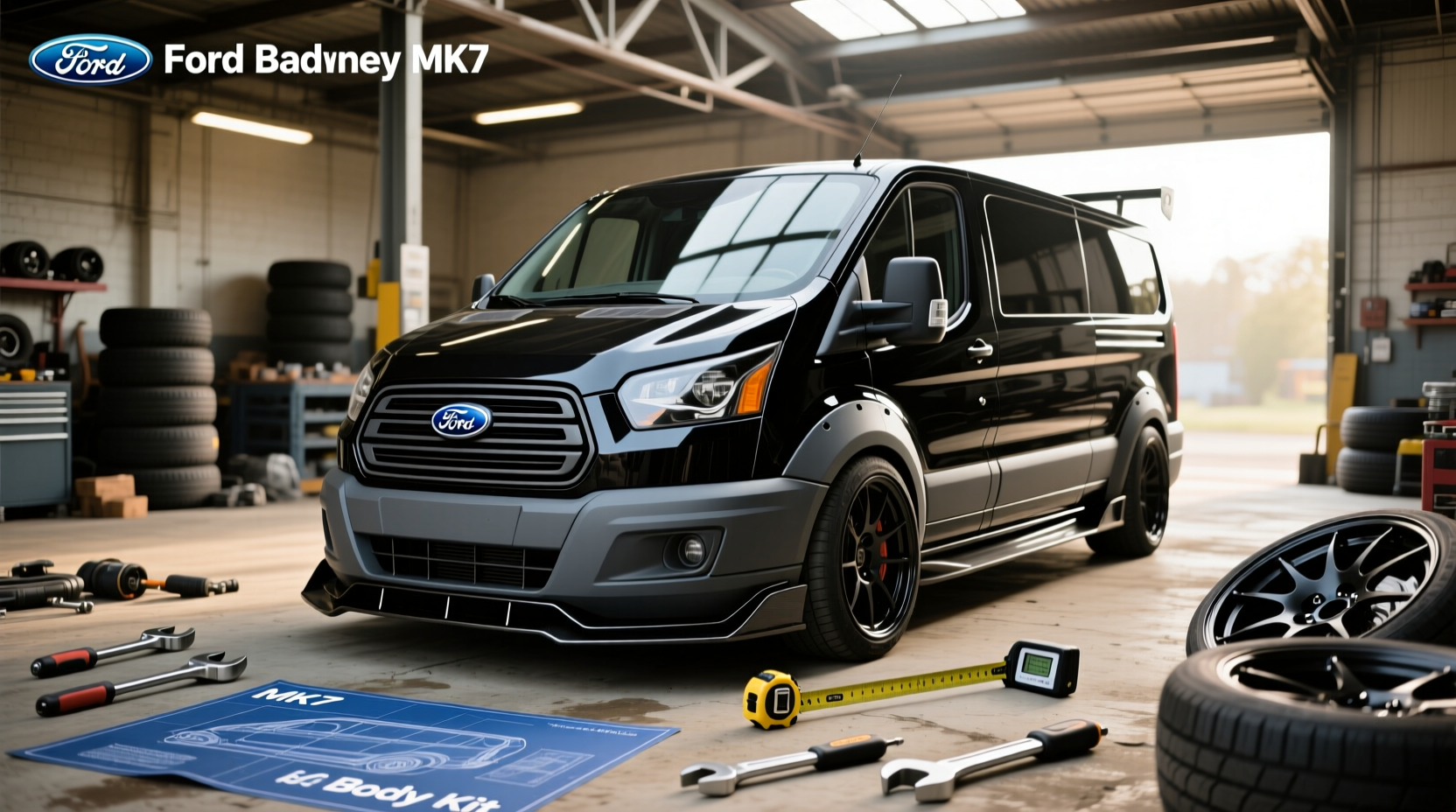 How to Choose a Ford Transit Body Kit MK7 for Your Van