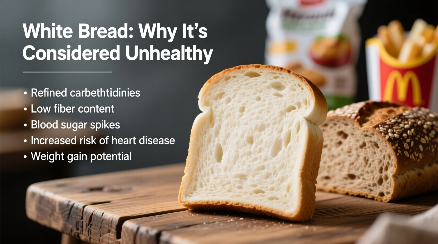 White Bread Why Its Considered Unhealthy Potential Risks