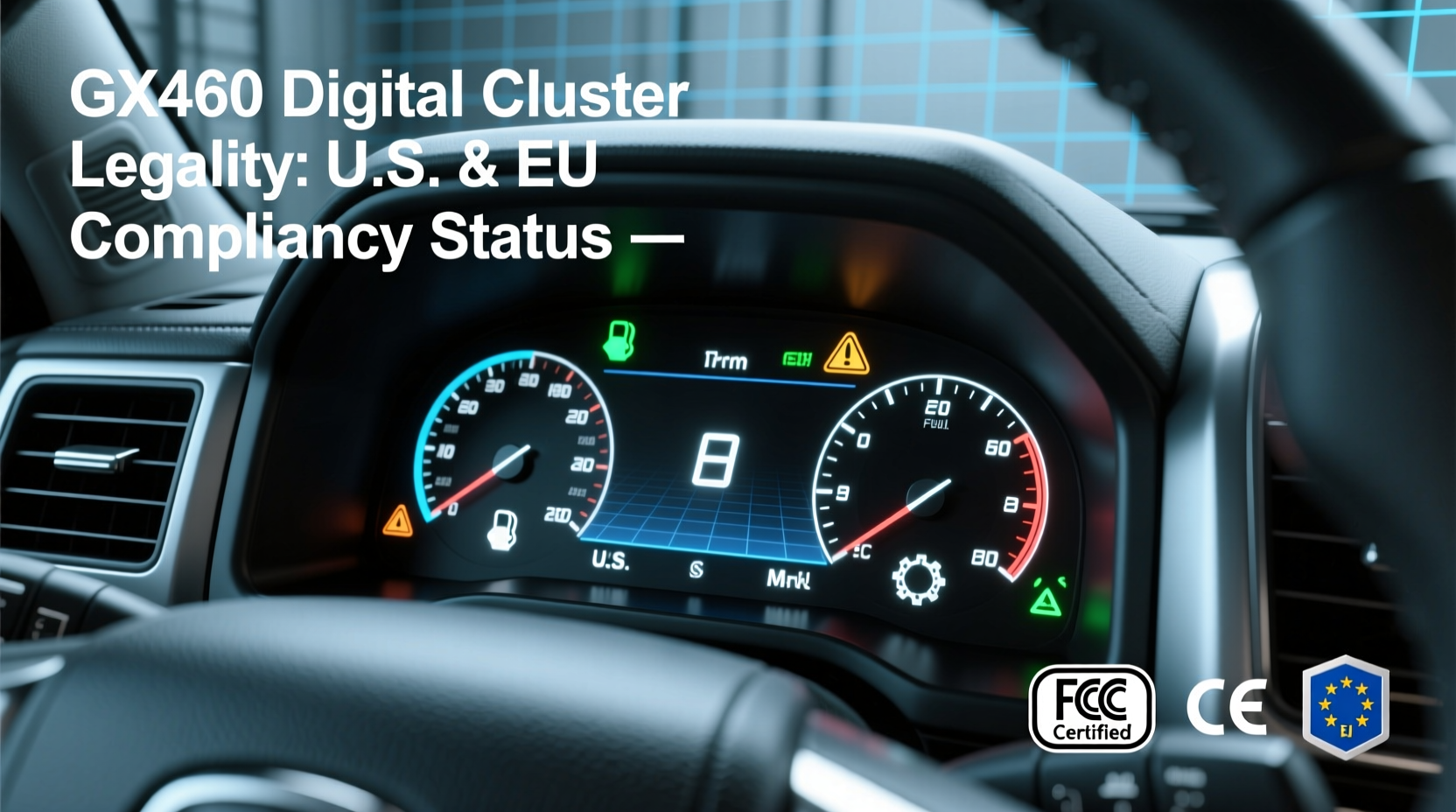 gx460 digital cluster legality
