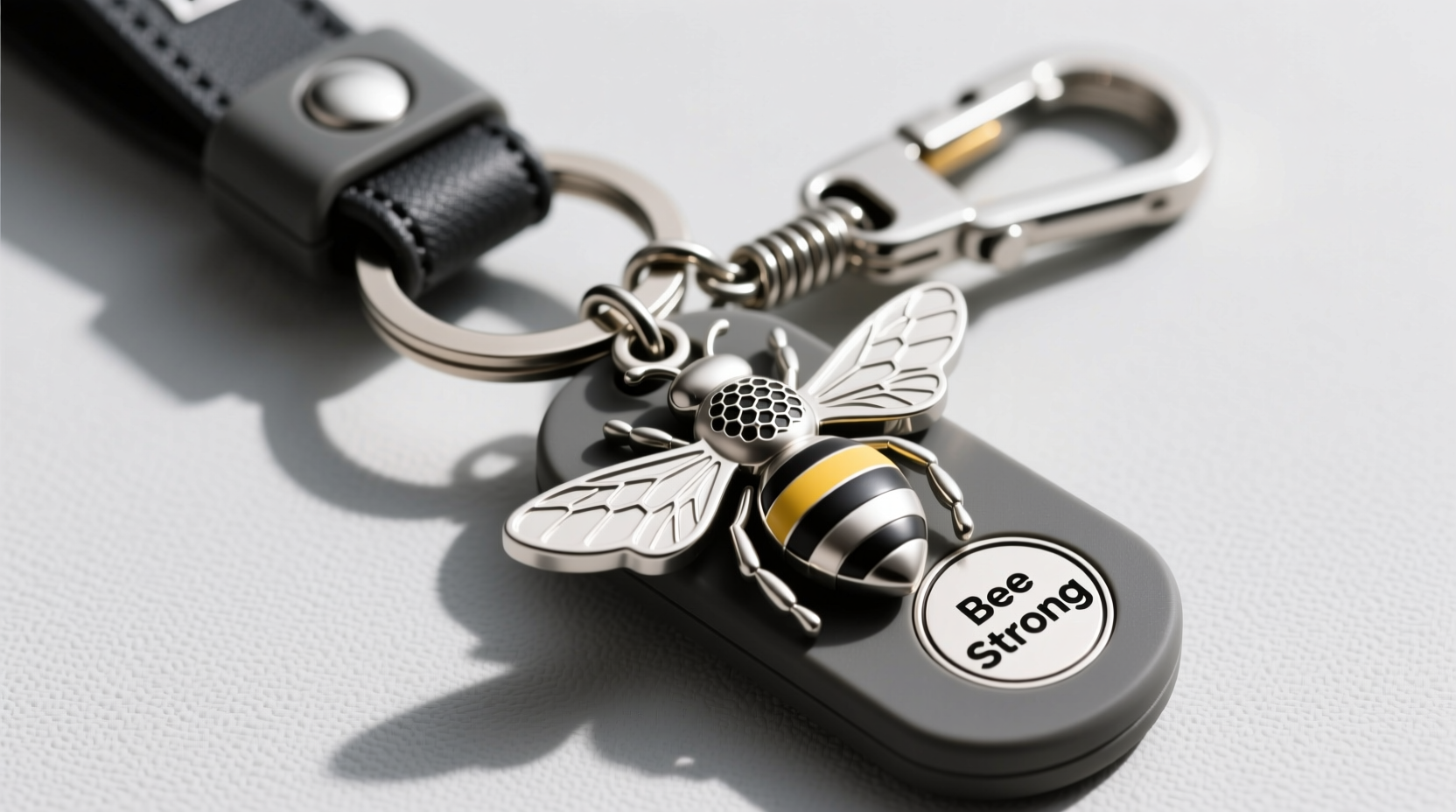 creative and easy ways to attach a bee keychain to your car keys securely