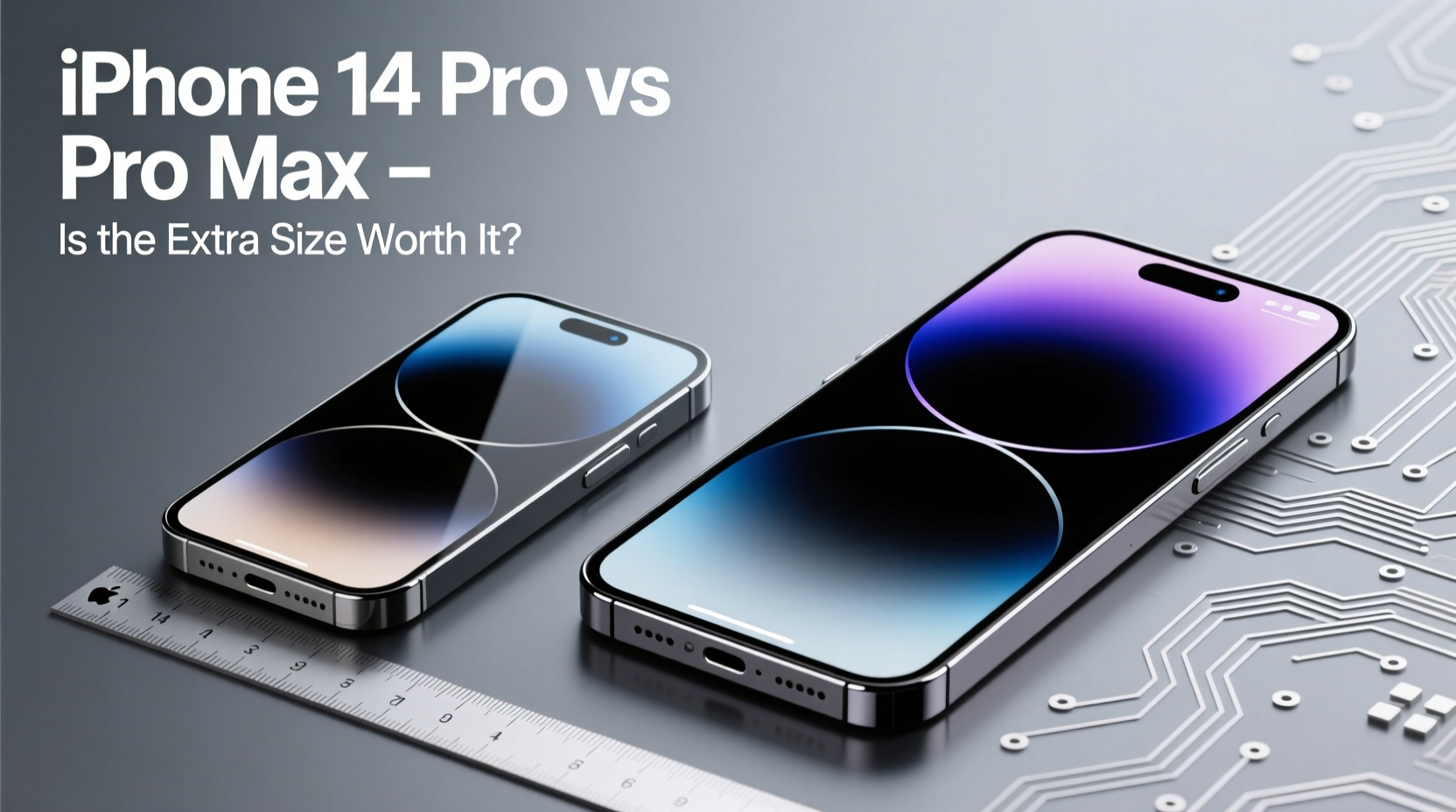 iphone 14 pro vs pro max dimensions is the max really worth the extra bulk