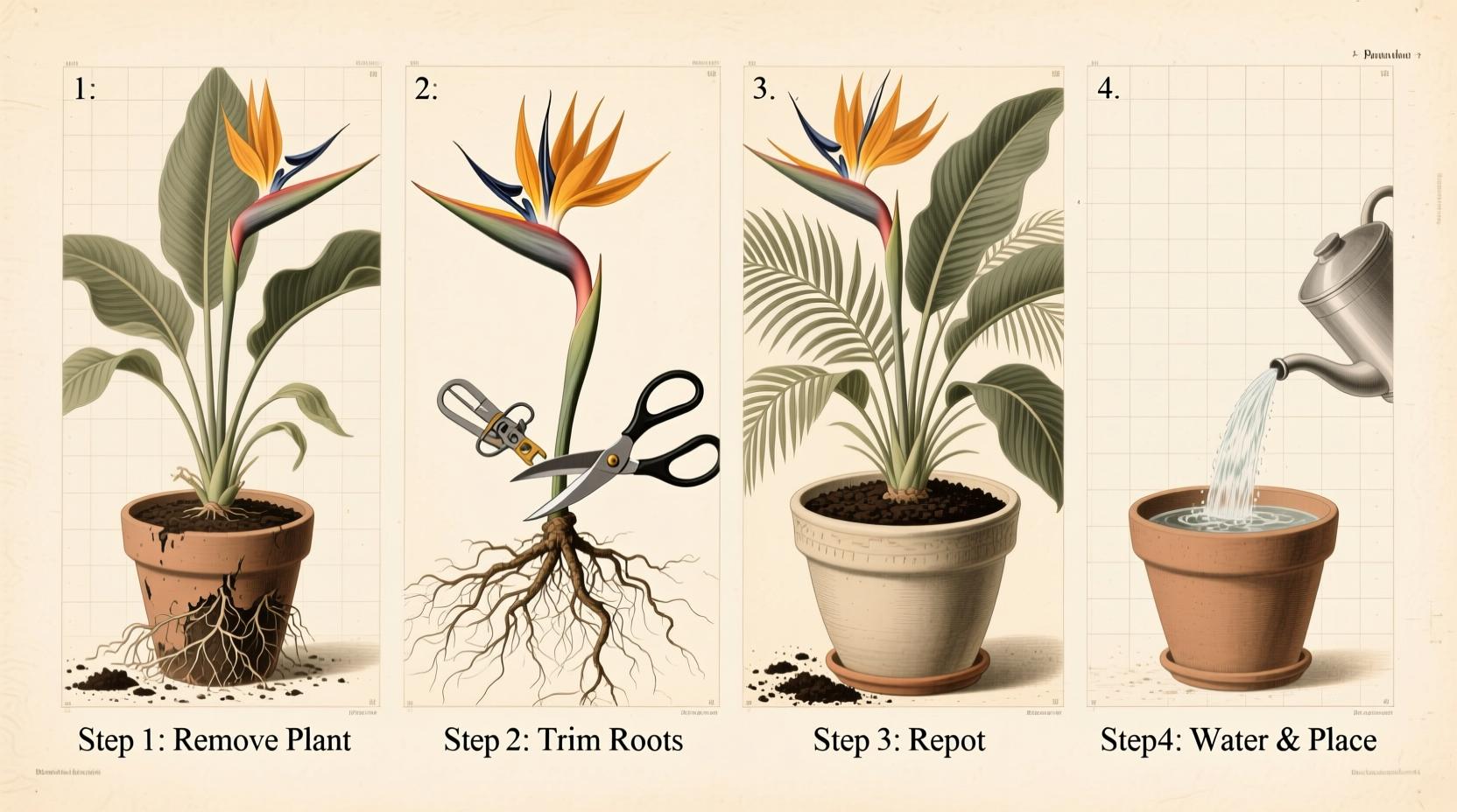 How to Repot Bird of Paradise: Step-by-Step Guide