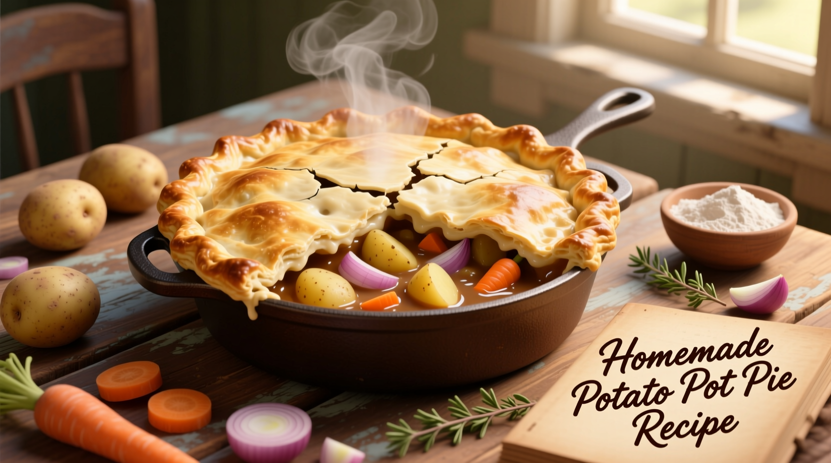 Perfect Potato Pot Pie Recipe: Creamy Comfort Food