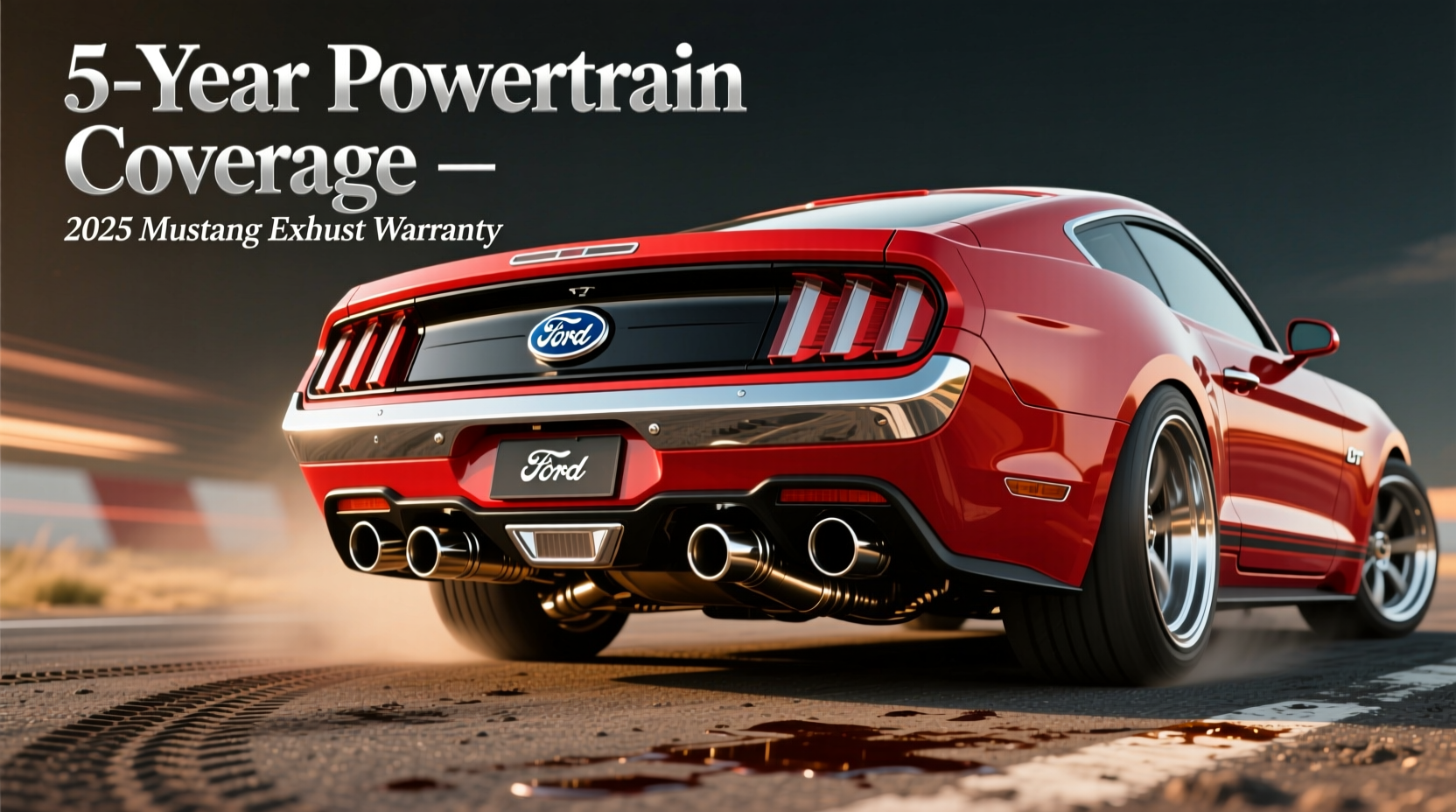 2025 mustang exhaust warranty