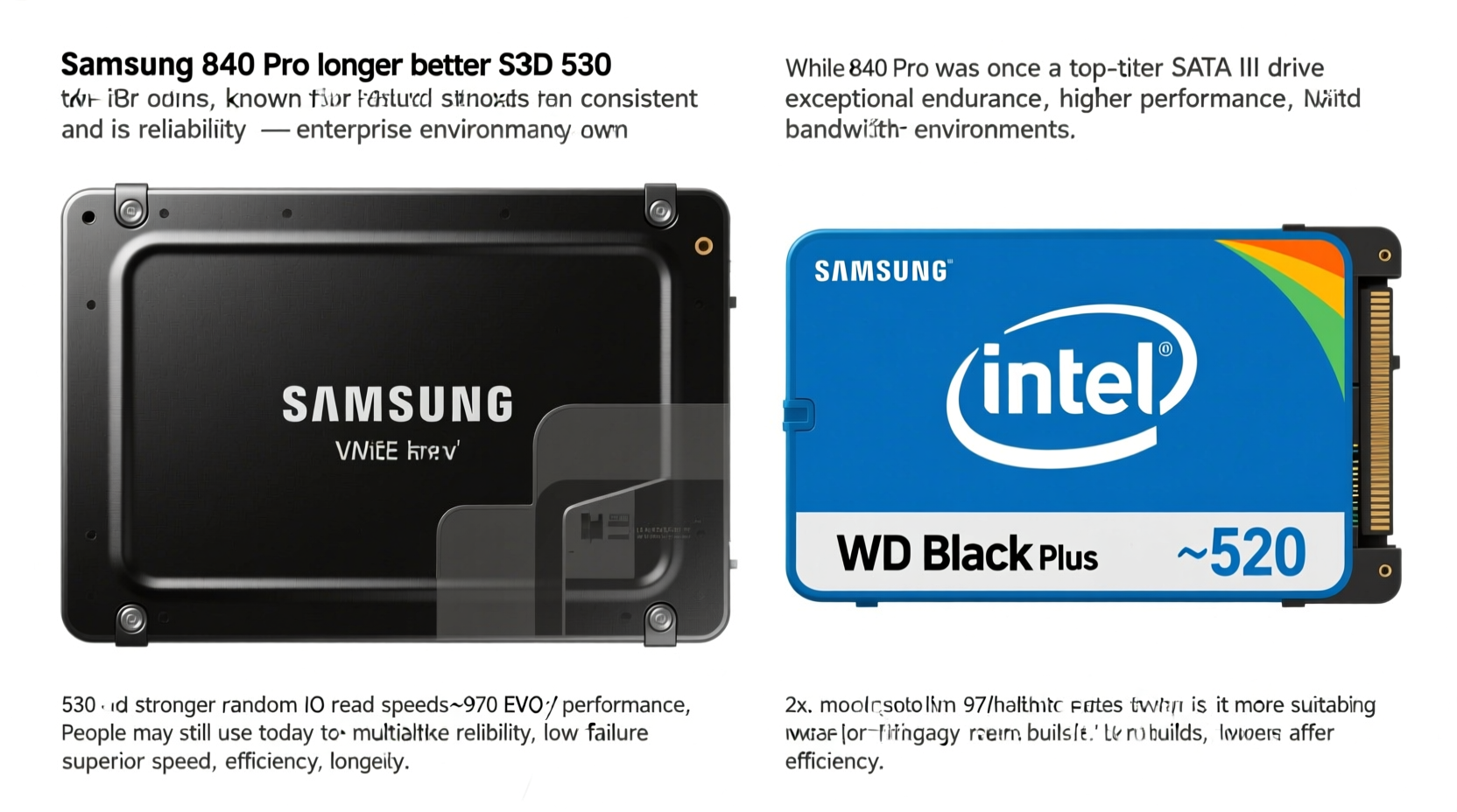 is the samsung 840 pro still a better ssd than the intel 530 why are people still using it