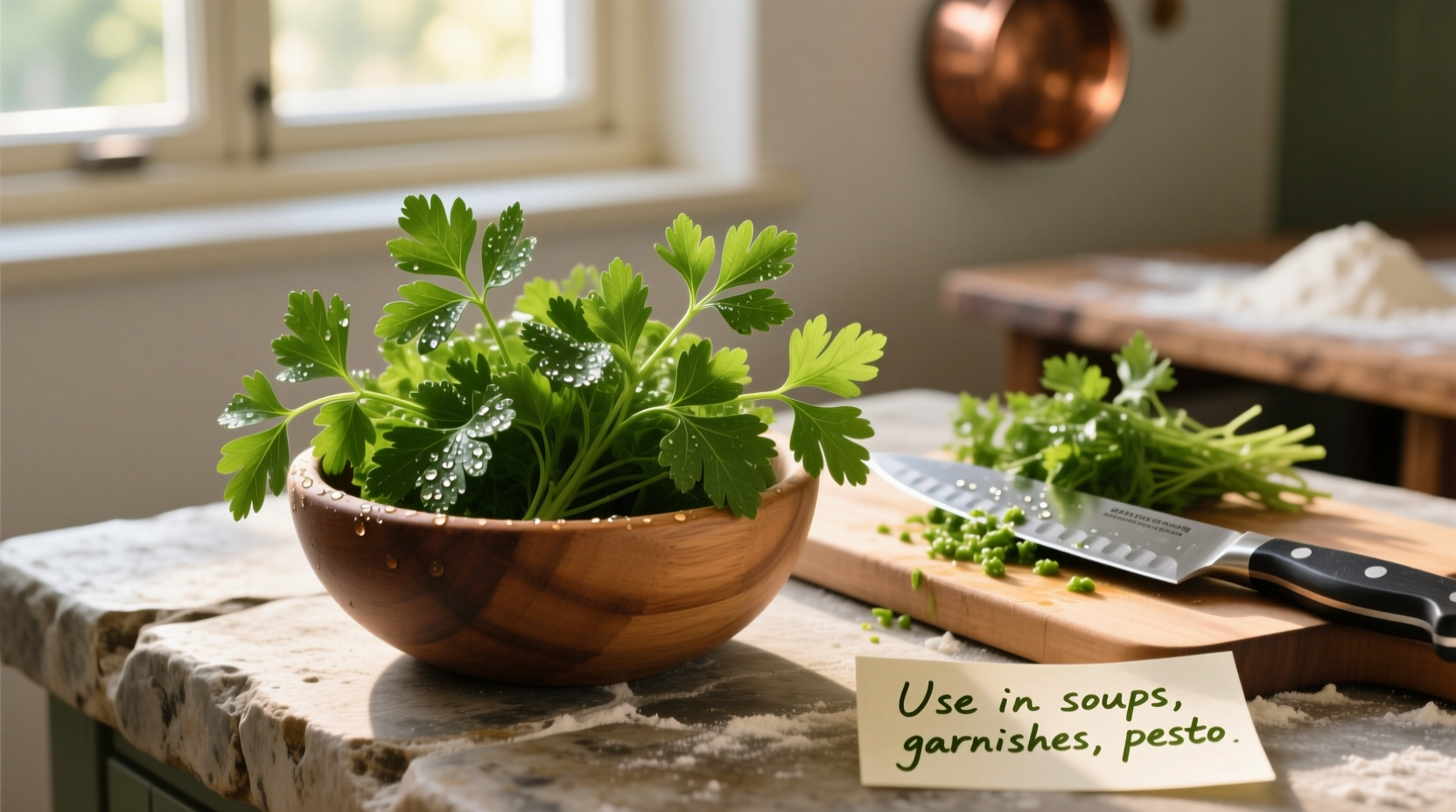 what to do with parsley