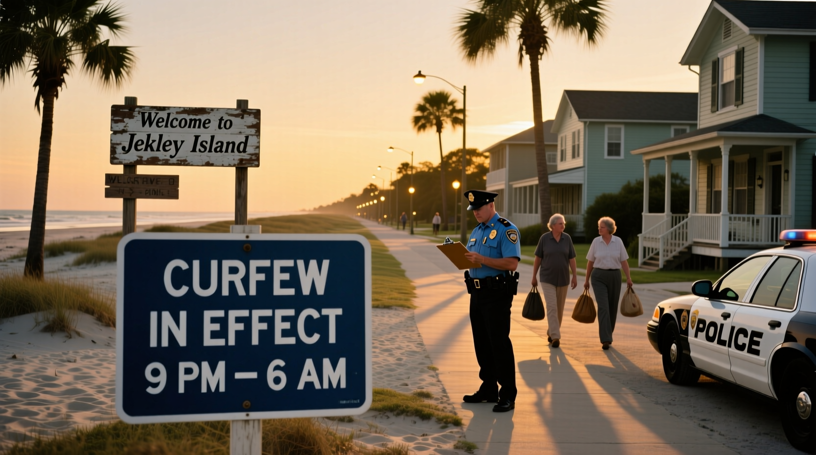 jekyll island curfew why was it imposed is it still in effect