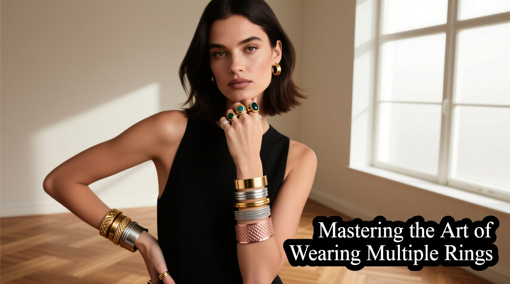 mastering the art of wearing multiple rings stylish tips for a balanced and bold look