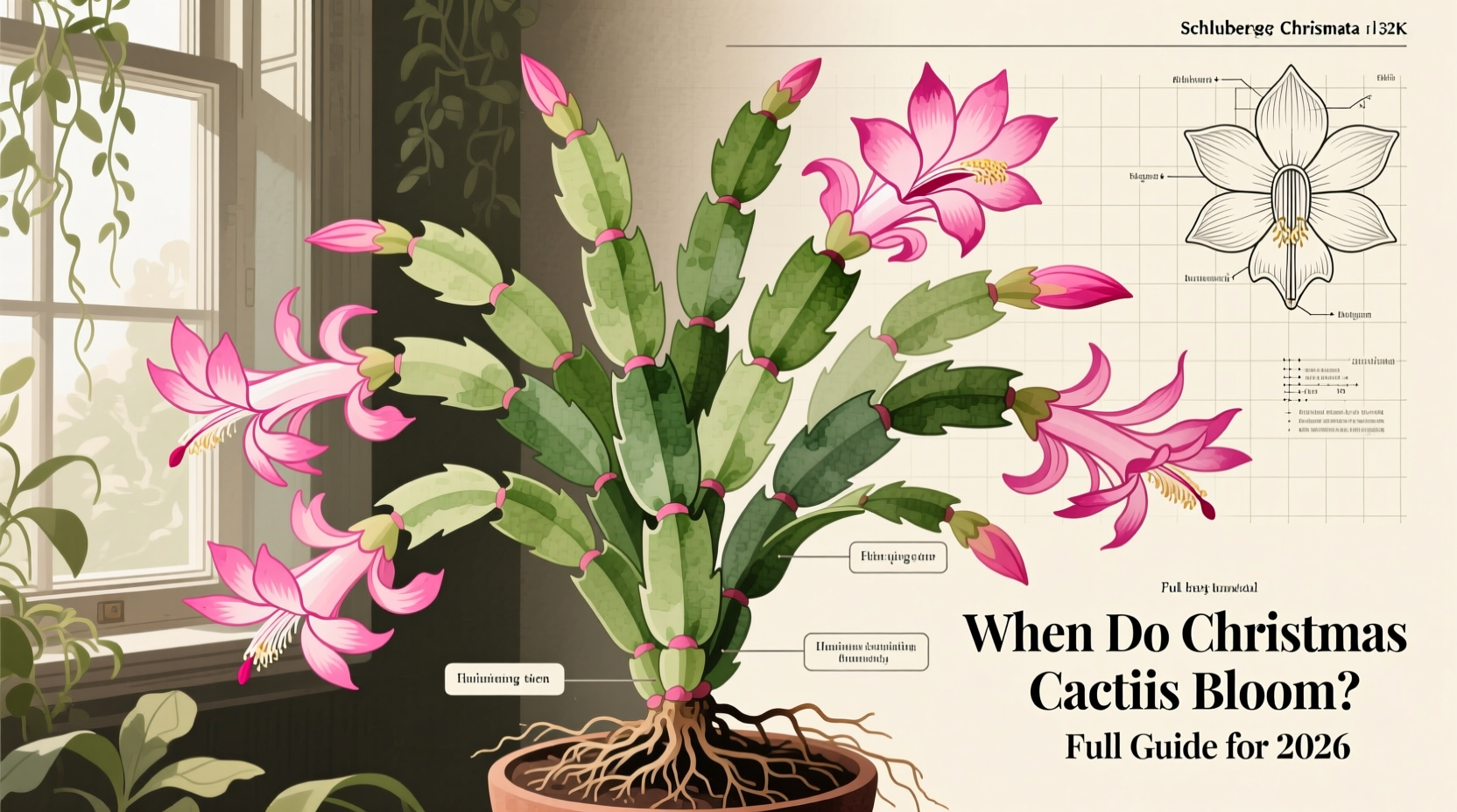 When Do Christmas Cactus Bloom? Full Guide for 2026
