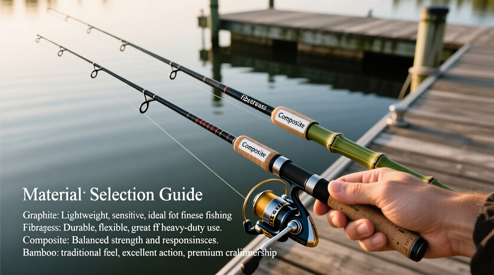 Guide To Choosing The Best Fishing Rod Material For Your Next Catch