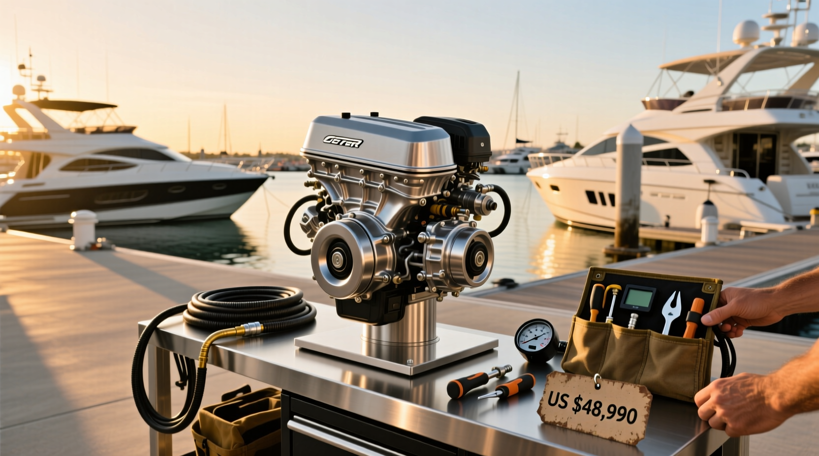 How to Compare Boat Engine Prices by Type, Power, and Region