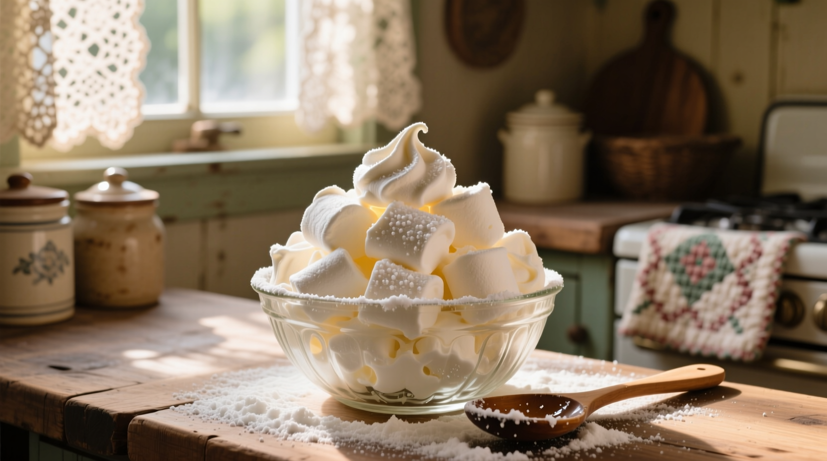 homemade marshmallow fluff