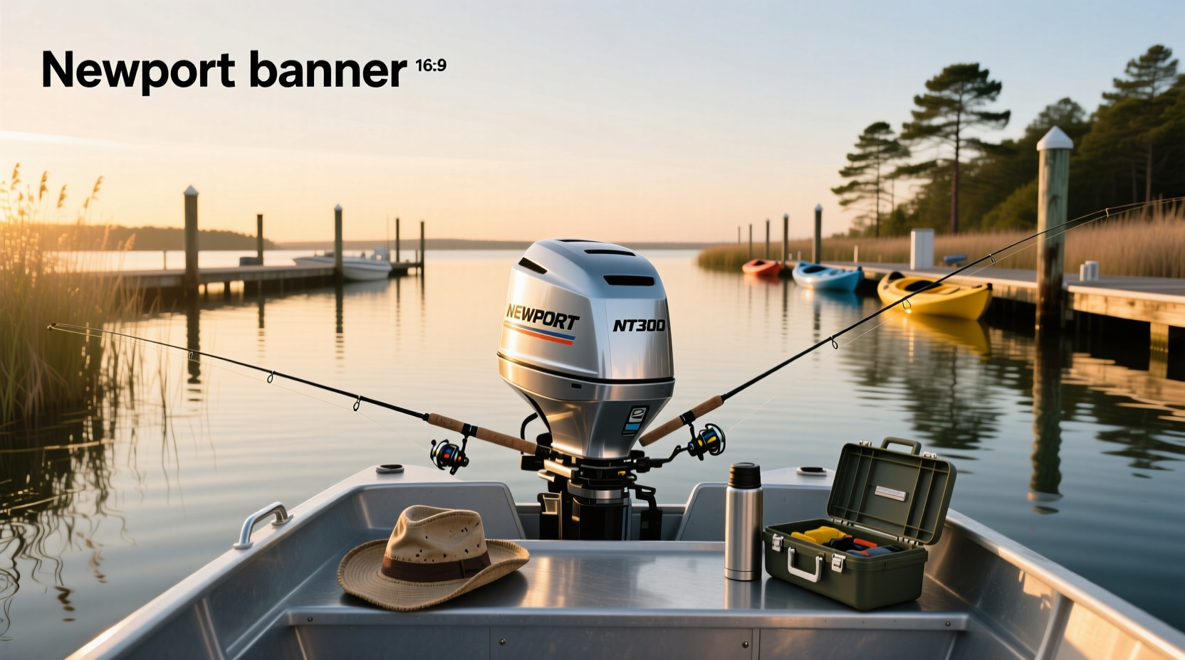 What is the Newport NT300 3hp electric outboard motor good for?