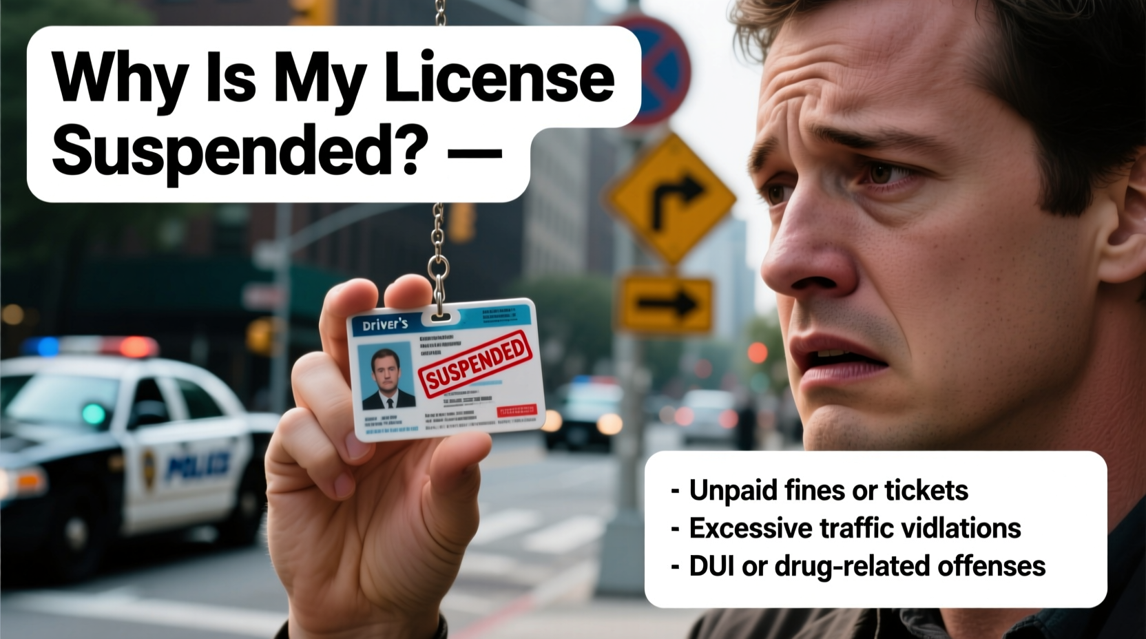 why is my license suspended common reasons how to reinstate