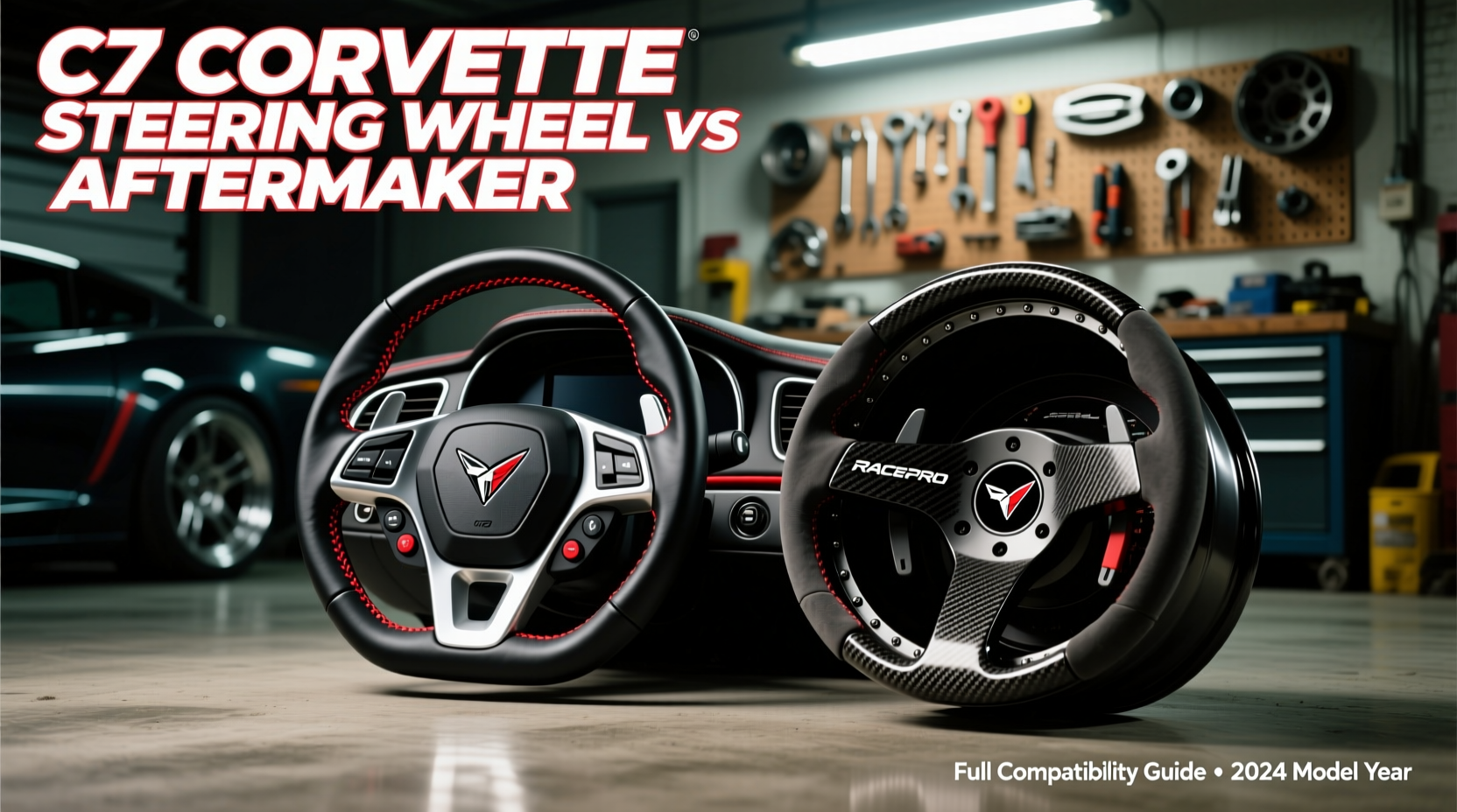 c7 corvette steering wheel vs aftermarket