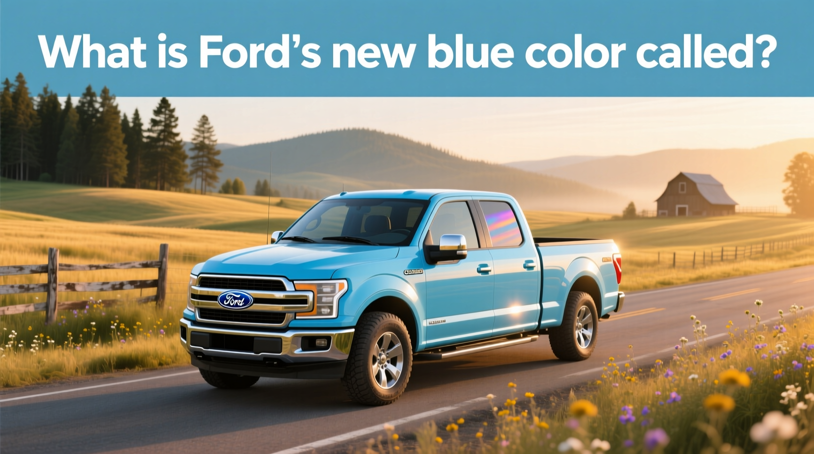 Light Blue Pickup Truck Guide: How to Choose the Right Shade