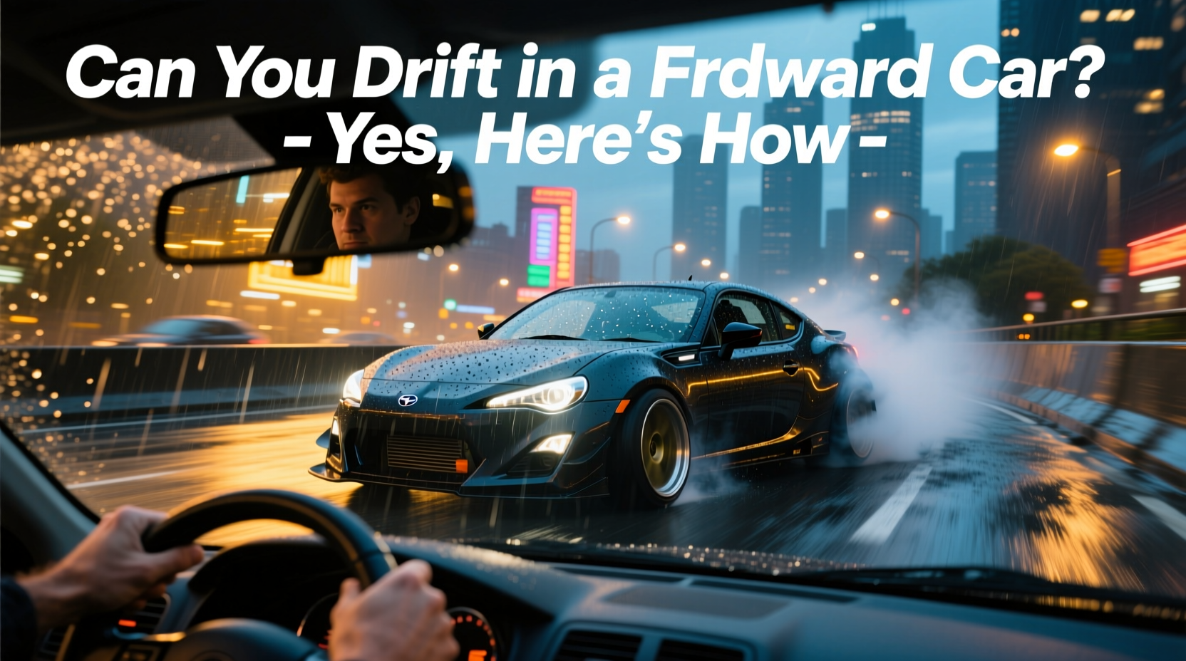 can u drift in a fwd car