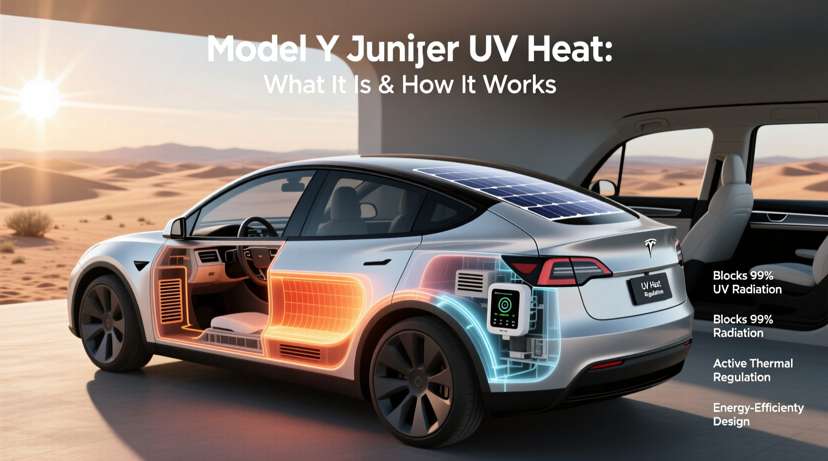 model y juniper uv heat