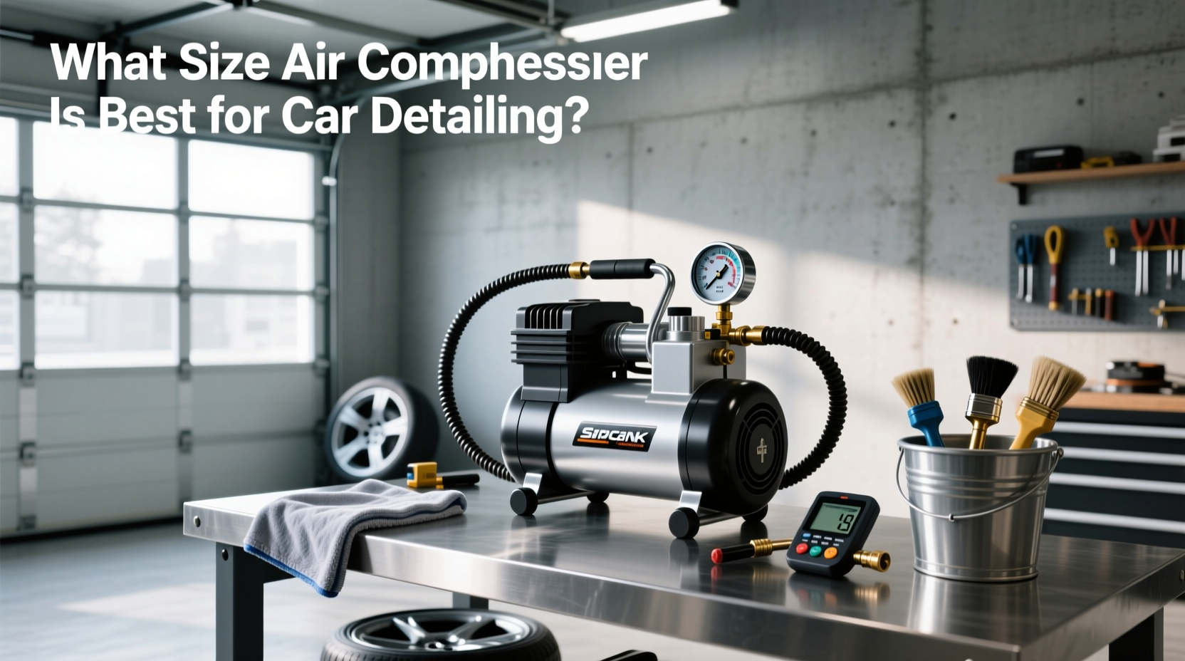 How to Choose Best Air Compressor for Car, What Size Is Ideal for Detailing?