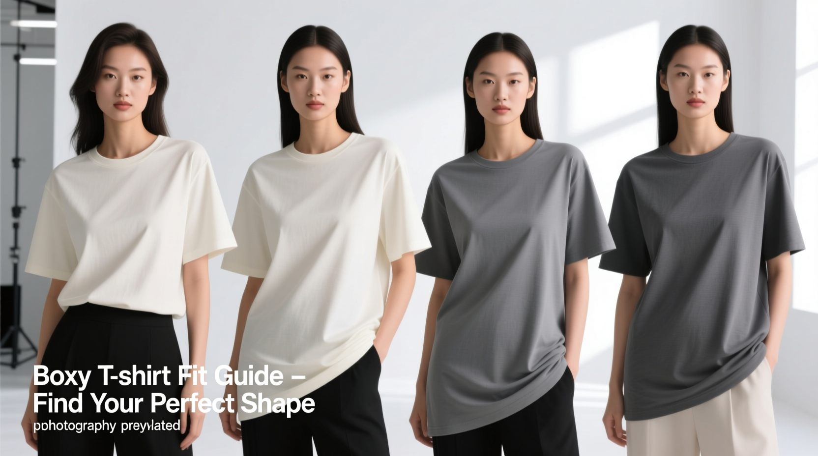 how to choose the perfect boxy t shirt for your unique body shape a style guide