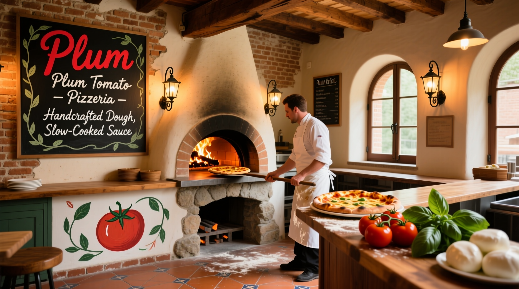 plum tomato pizzeria