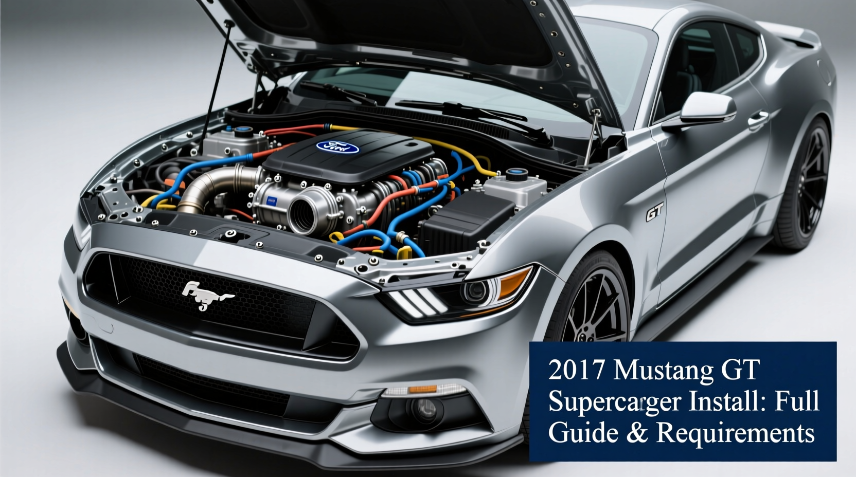 2017 mustang gt supercharger install