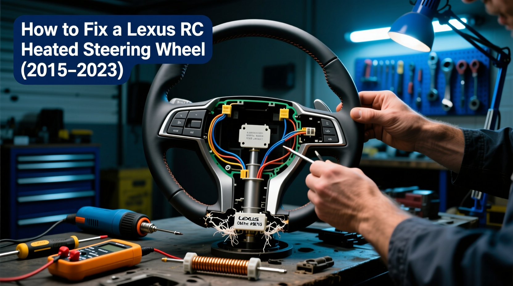 lexus rc heated steering wheel fix