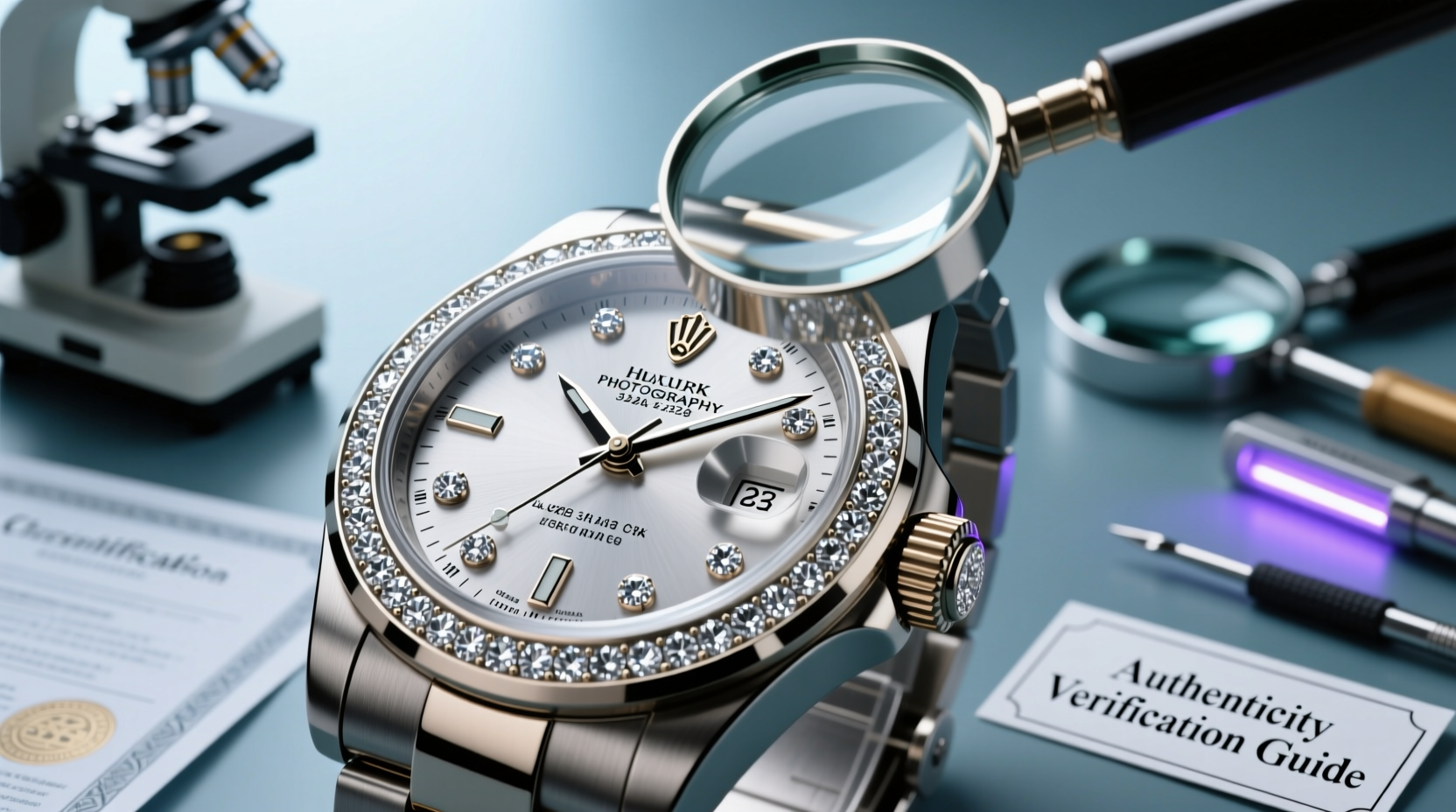 expert tips to verify the authenticity of your diamond watch with confidence