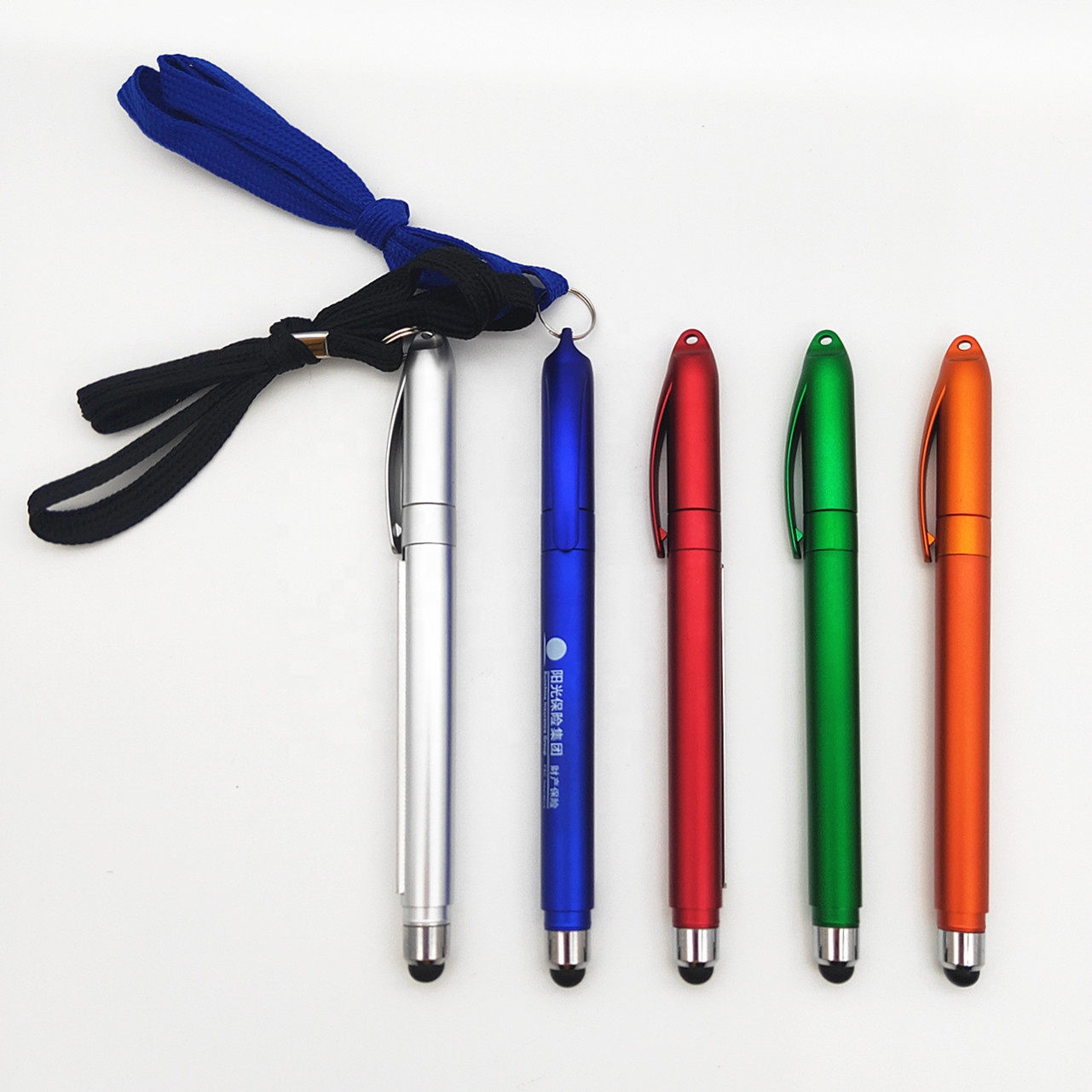 advertising caneta corporate promotion gift message banner pens with logo