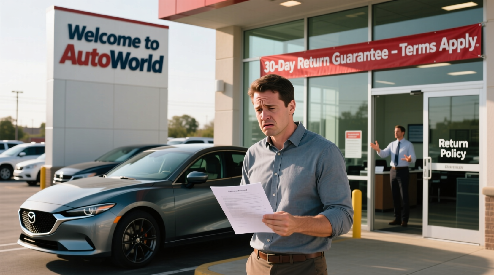 can i return car to dealer