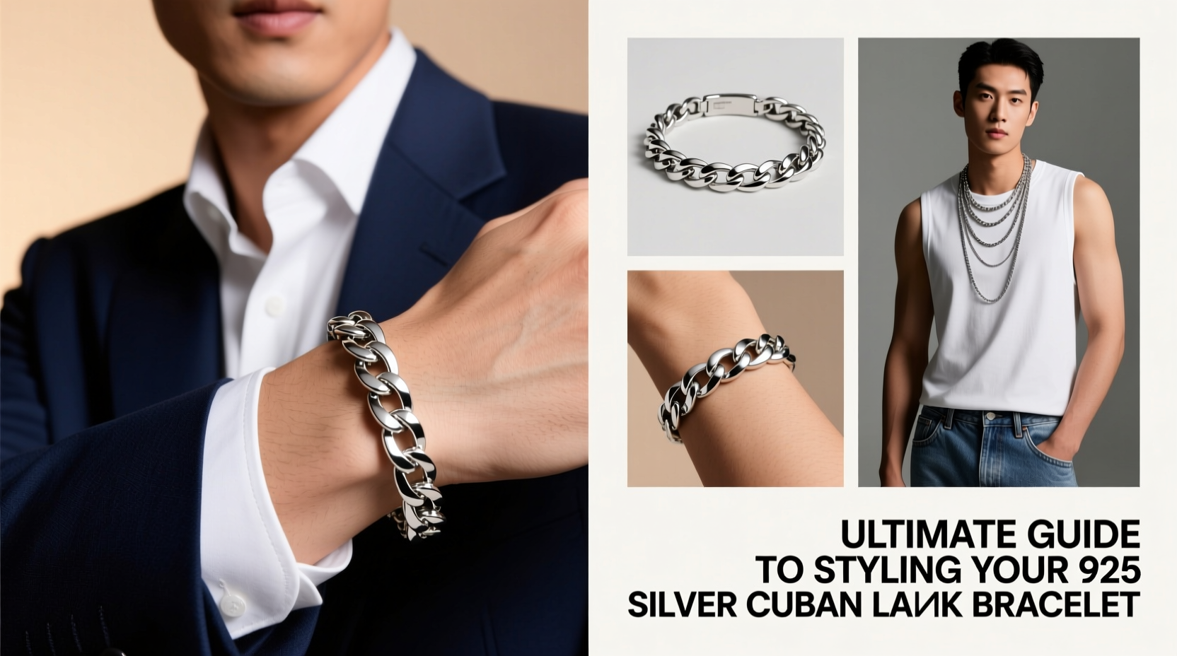 ultimate guide to styling your 925 silver cuban link bracelet for everyday and special occasions