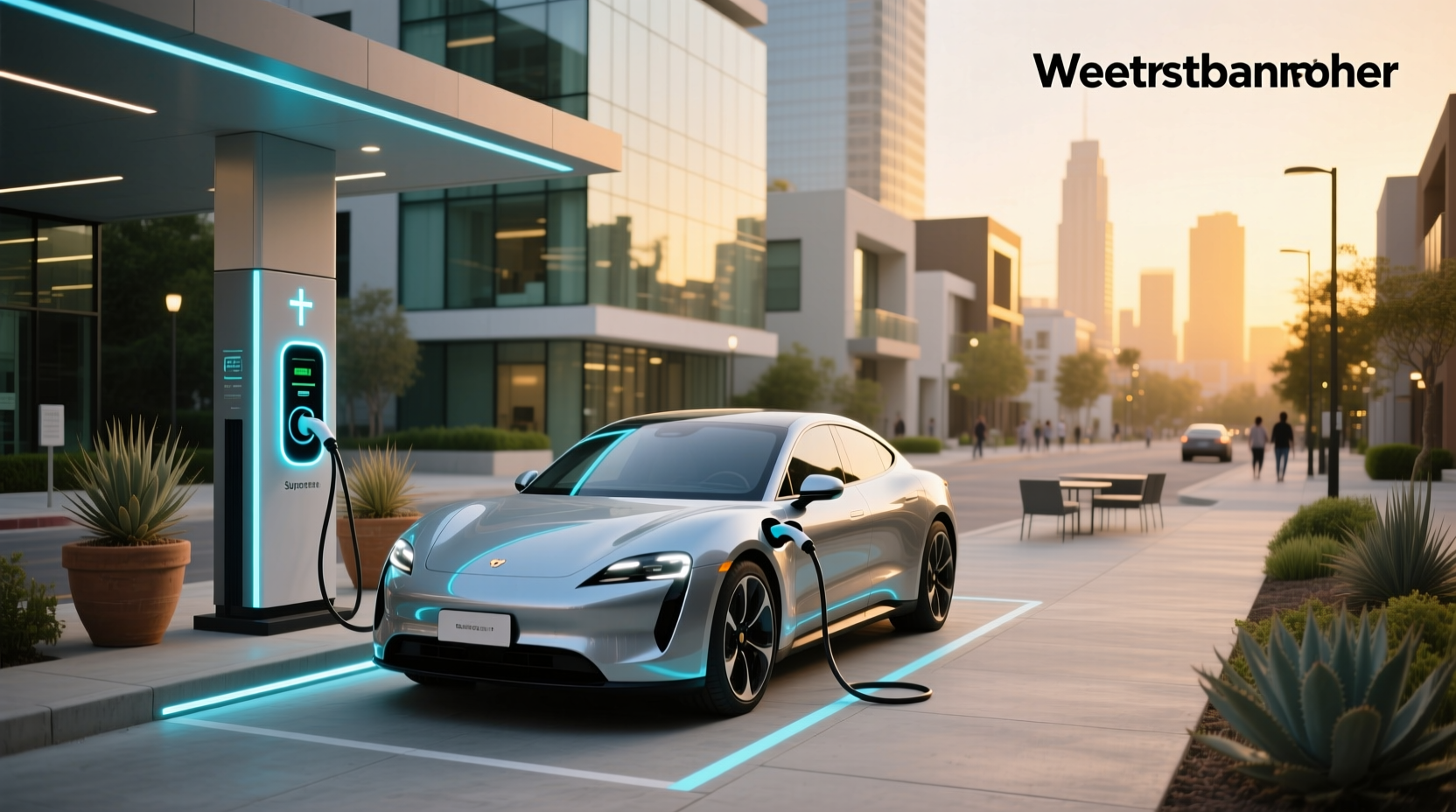 Electric supercharger installation near car intake manifold