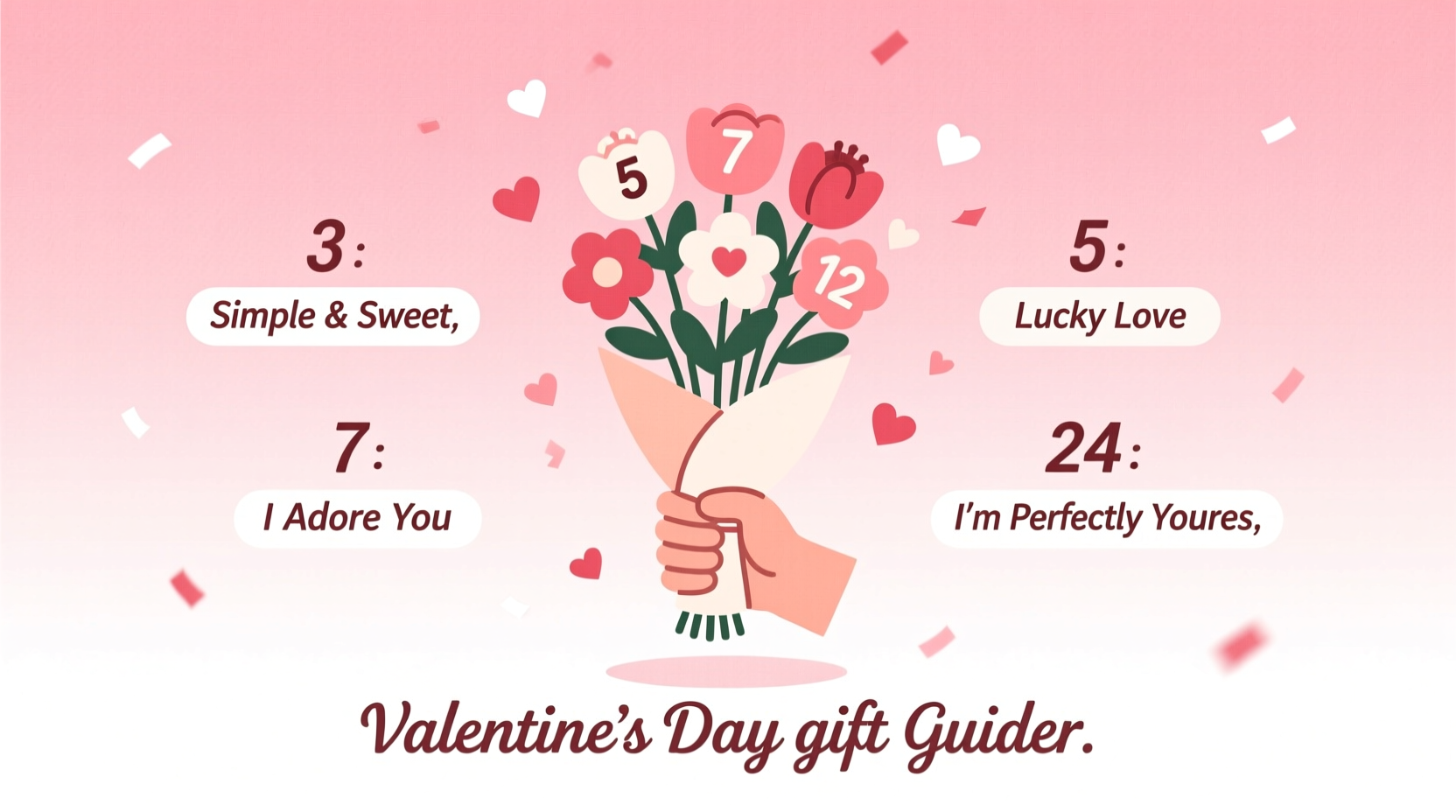 how many flowers should i buy for valentines day