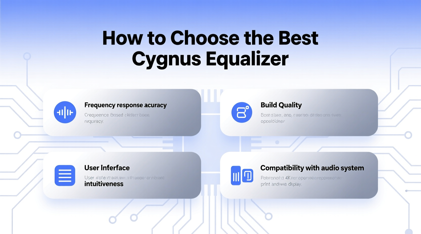 cygnus equalizer