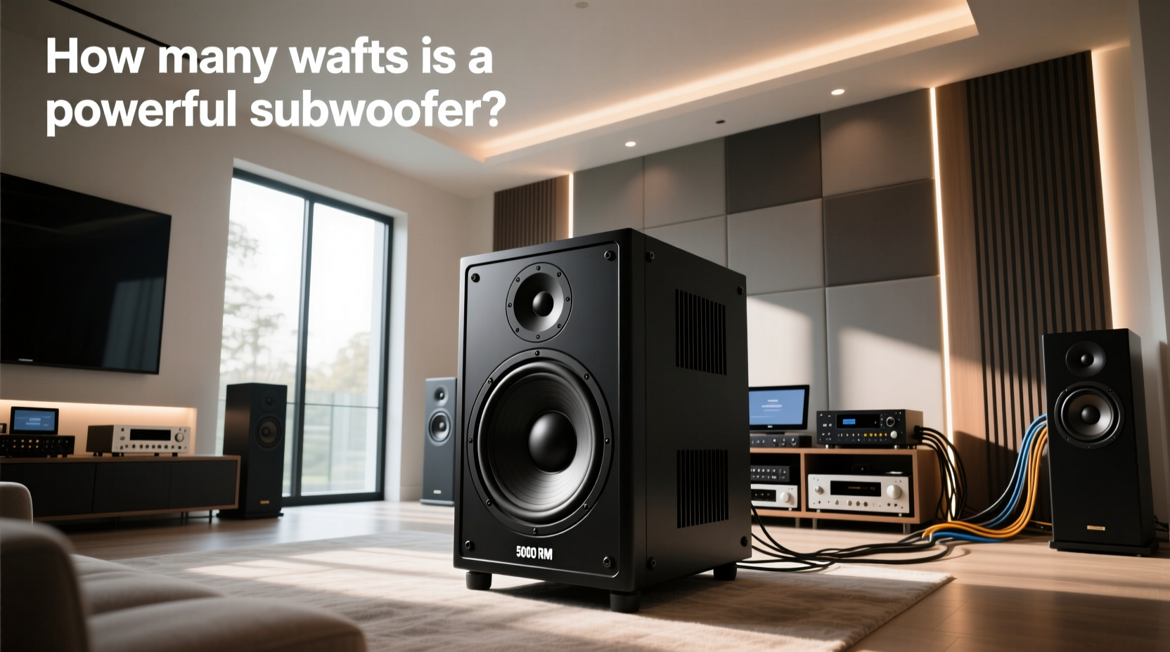 5000 RMS subwoofer guide: How to choose wisely