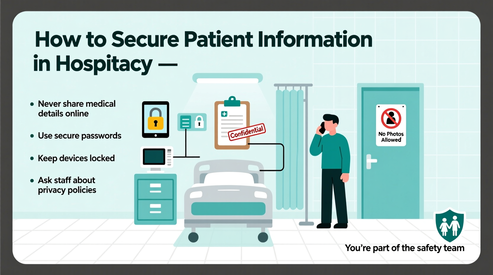 how to secure patient information in hospitals a clear guide for families and caregivers