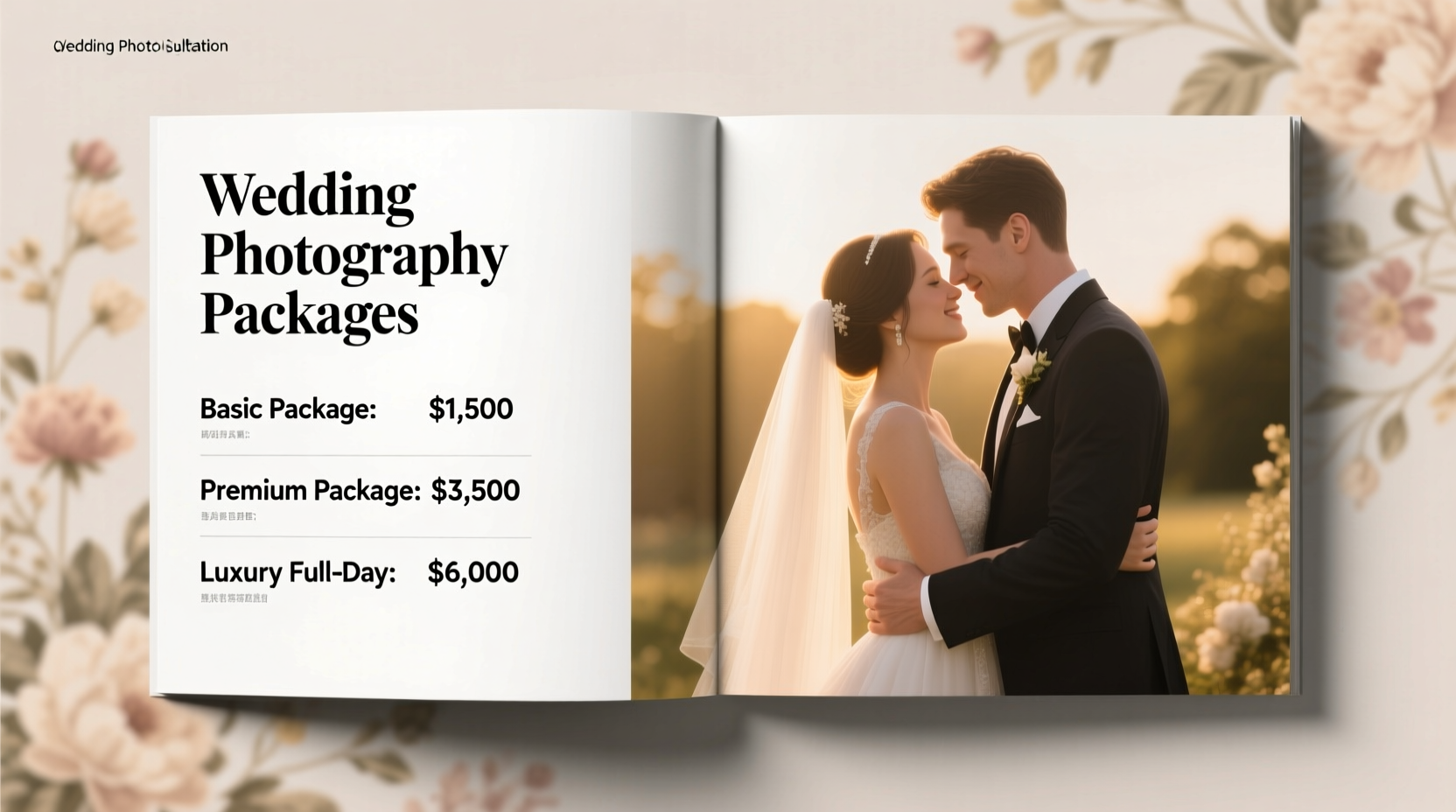 how much is wedding photography