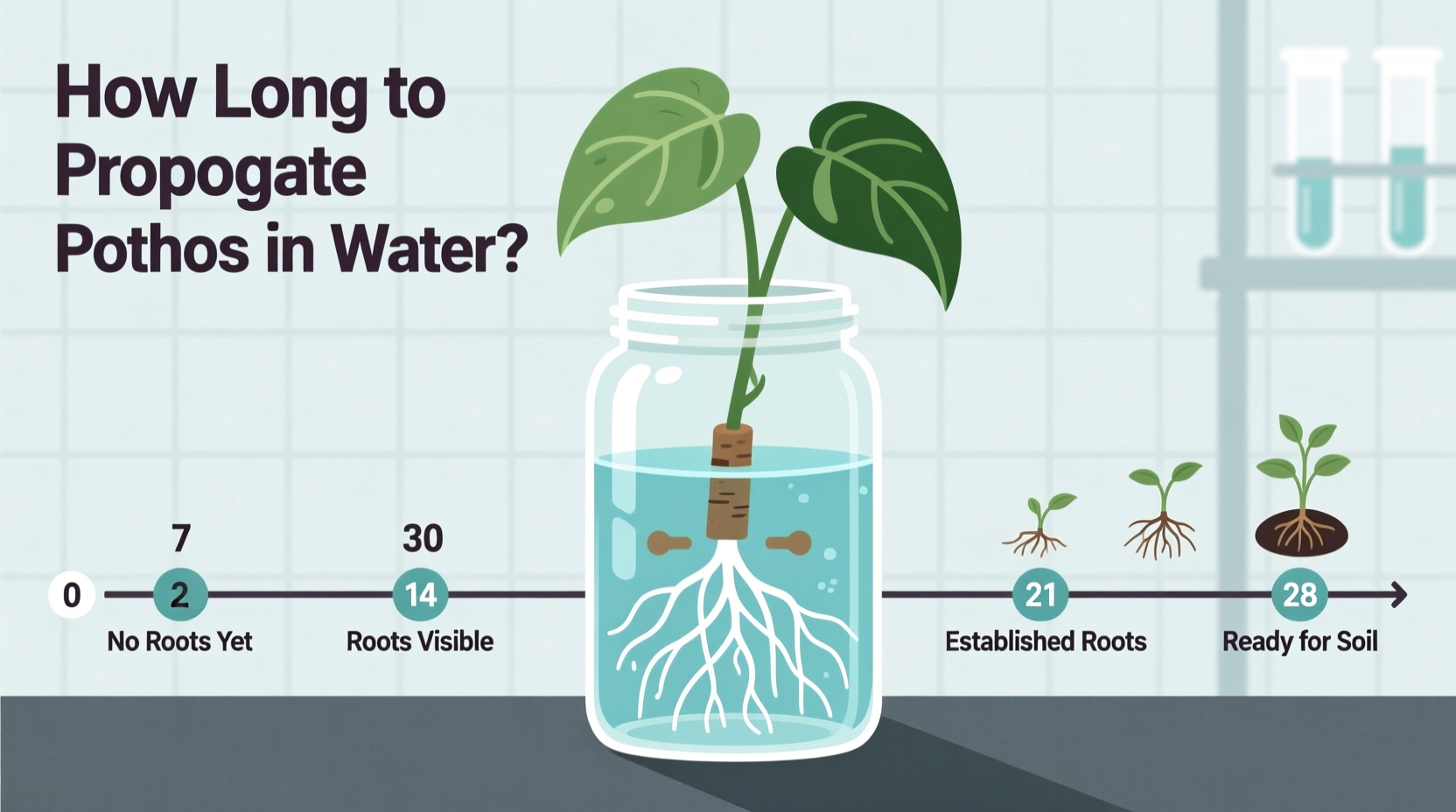 how long to propagate pothos in water