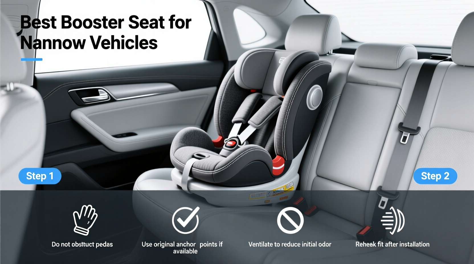 best booster seat narrow